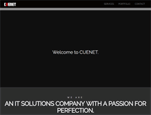 Tablet Screenshot of cuenets.com
